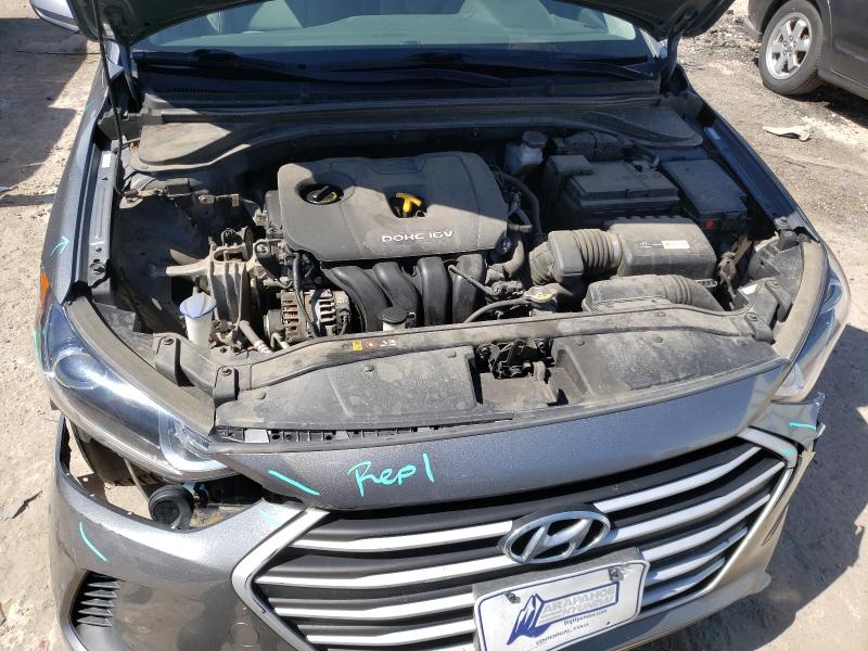 2018 HYUNDAI ELANTRA SE KMHD74LF0JU450676