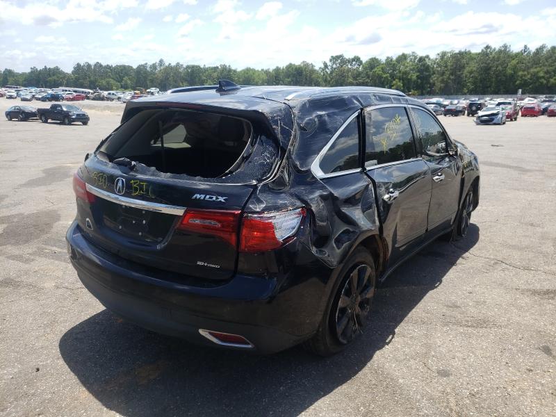2014 ACURA MDX ADVANC 5FRYD4H84EB044034