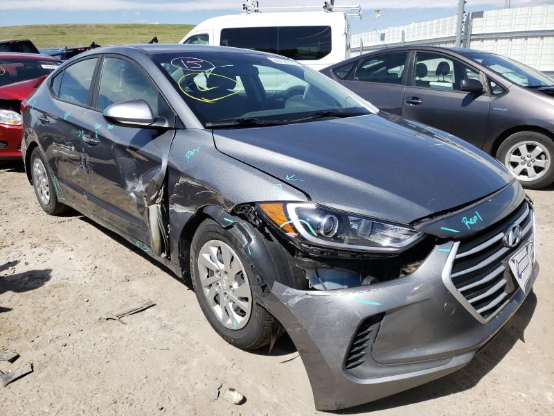2018 HYUNDAI ELANTRA SE KMHD74LF0JU450676
