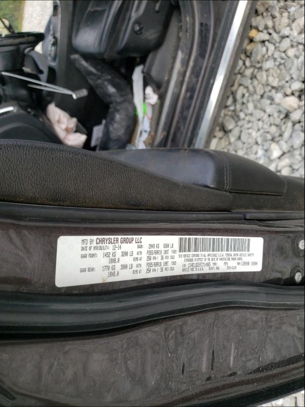 2015 DODGE DURANGO LI 1C4RDJDG5FC714965
