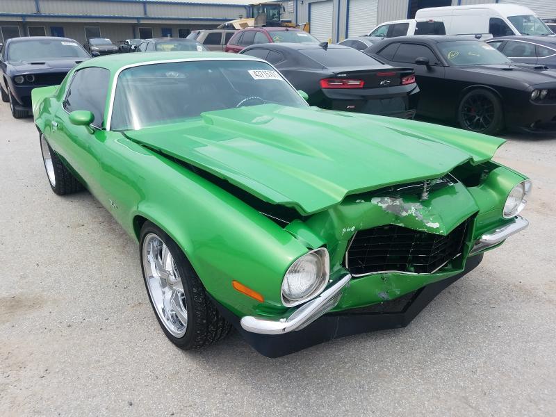 1970 CHEVROLET CAMARO en venta TX - HOUSTON | Tue. Jun 15, 2021 - Copart  EEUU