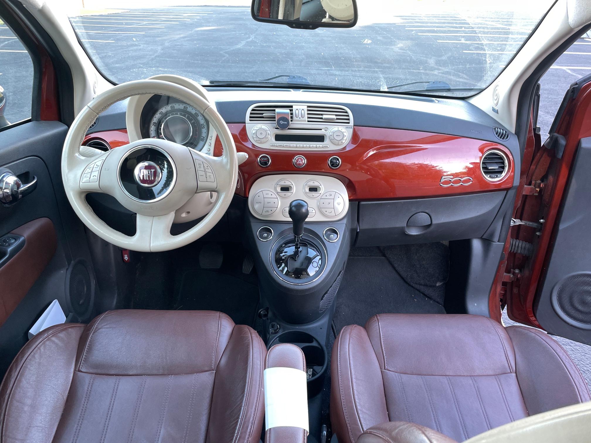 2012 FIAT 500 LOUNGE 3C3CFFCR5CT192553