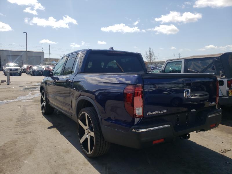 2017 HONDA RIDGELINE 5FPYK3F59HB006188
