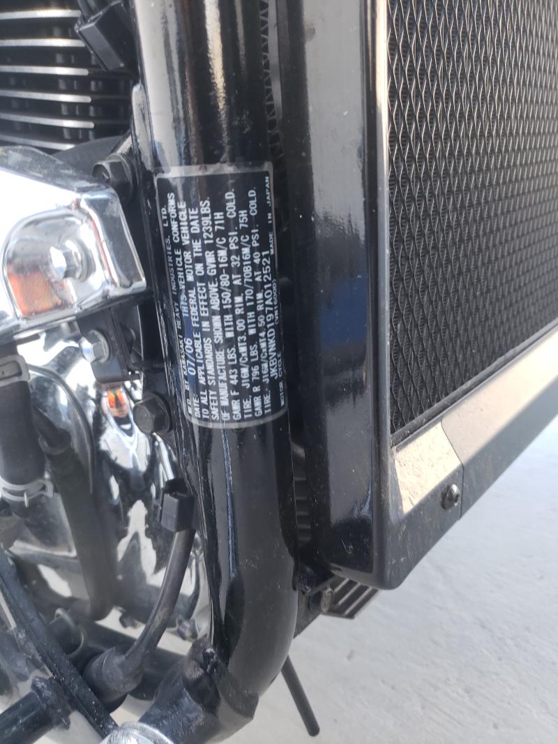 2007 KAWASAKI VN1600 D JKBVNKD197A012521
