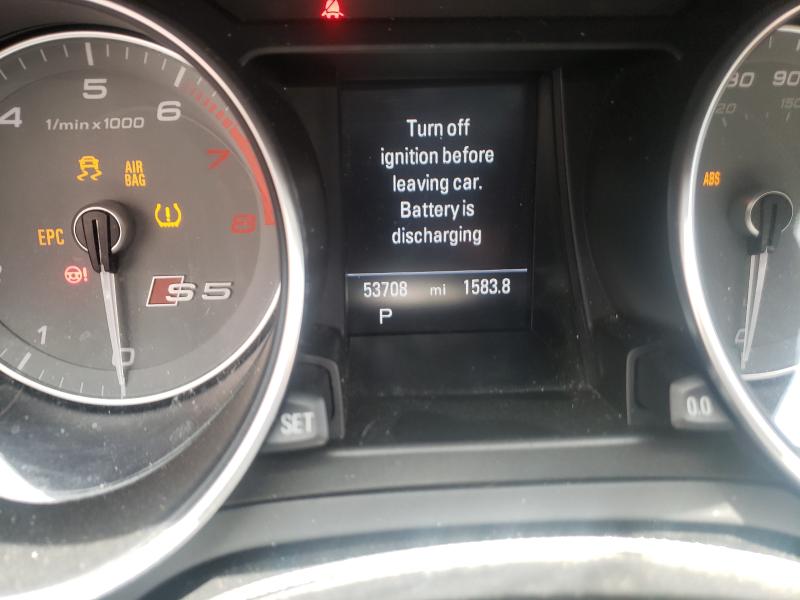 2015 AUDI S5 PREMIUM WAUCGAFR6FA010391