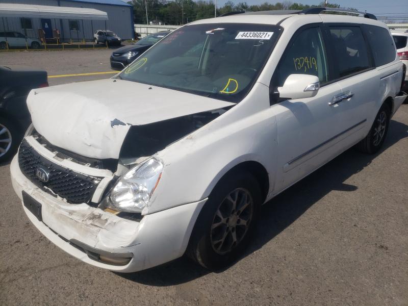 2014 KIA SEDONA EX KNDMH4C79E6535827