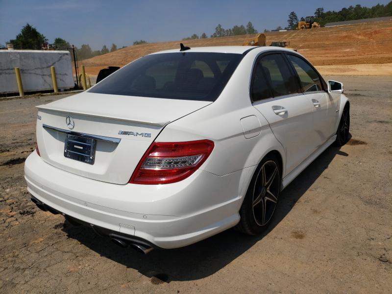 2011 MERCEDES-BENZ C 63 AMG WDDGF7HB9BF639267