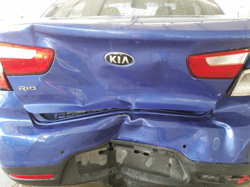 VIN: KNADN4123E6320618 Auction: COPART UAE Lot: 44645071 Location: DUBAI INDUSTRIAL CITY - DUBAI VIN: KNADN4123E6320618 KIA RIO 2014 BLUE Photo 12