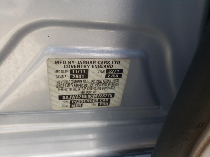 2012 JAGUAR XJL SUPERC SAJWA2GE8CMV28775