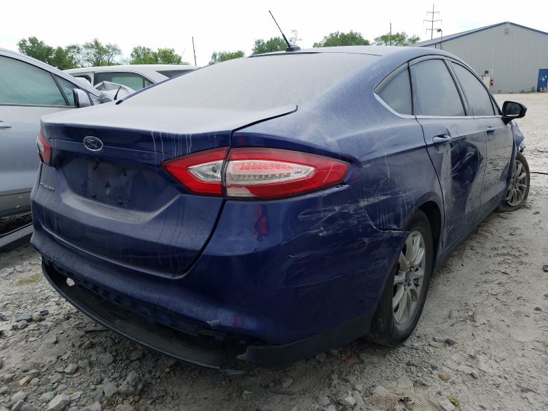 2016 FORD FUSION S 3FA6P0G73GR313116