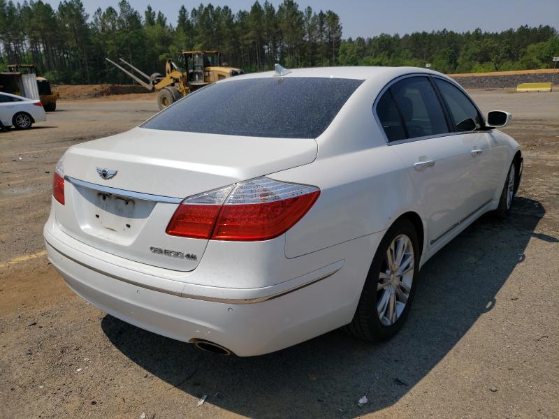 2011 HYUNDAI GENESIS 4. KMHGC4DF3BU117087