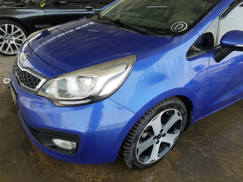 VIN: KNADN4123E6320618 Auction: COPART UAE Lot: 44645071 Location: DUBAI INDUSTRIAL CITY - DUBAI VIN: KNADN4123E6320618 KIA RIO 2014 BLUE Photo 10