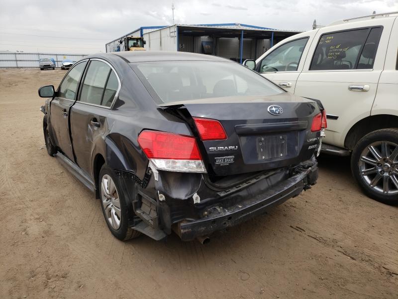 2012 SUBARU LEGACY 4S3BMBA63C3010522