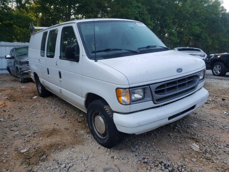 Salvage cars for sale from Copart Austell, GA: 2001 Ford Econoline
