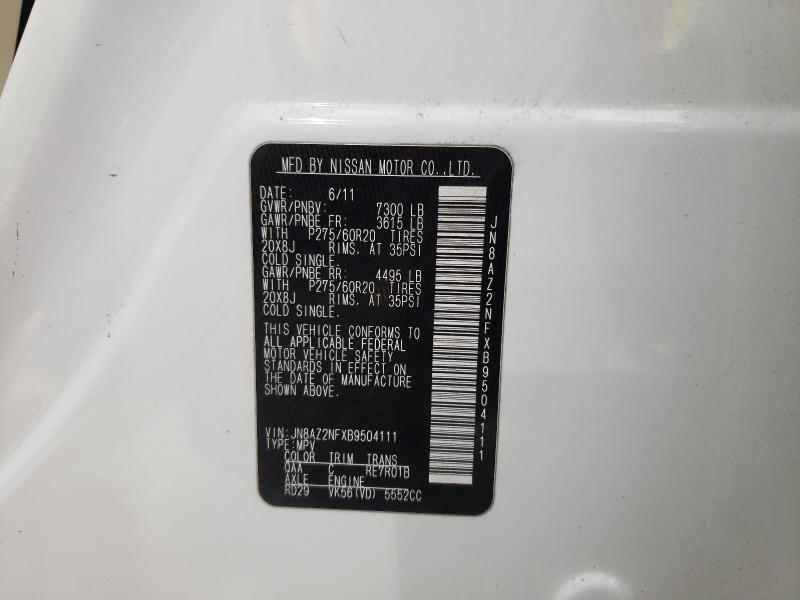 2011 INFINITI QX56 JN8AZ2NFXB9504111