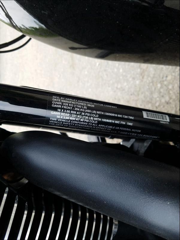 2020 HARLEY-DAVIDSON FLHCS 1HD1YBK10LB062486