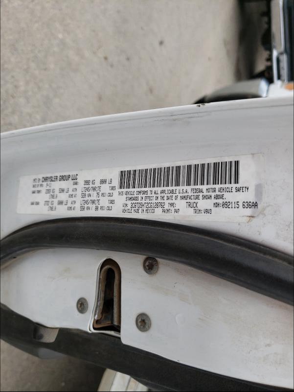 2012 DODGE RAM 2500 S 3C6TD5HT2CG128762