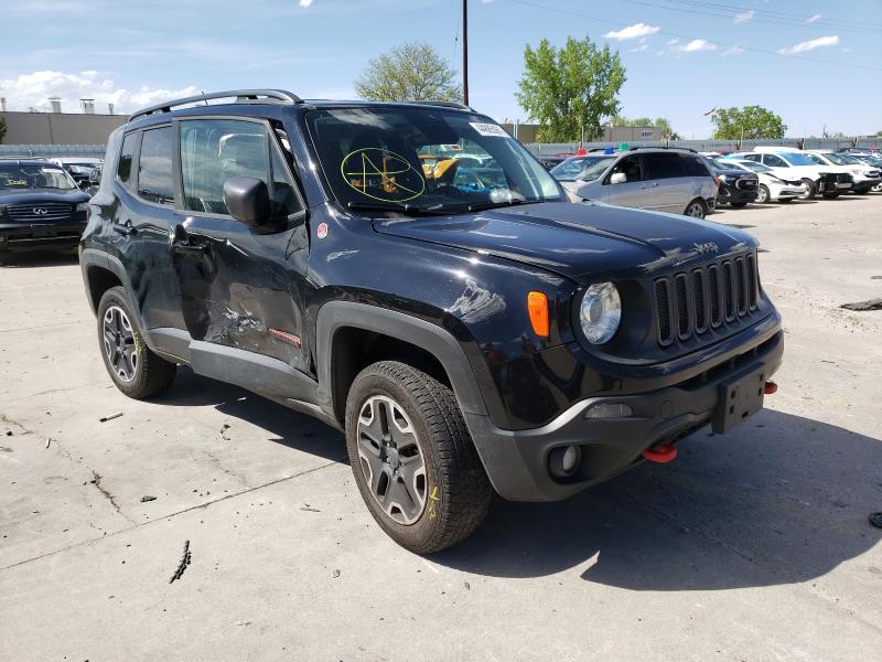 Jeep salvage cars for sale: 2017 Jeep Renegade T
