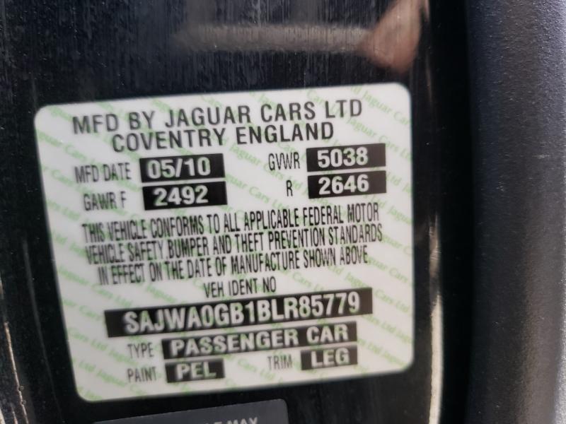 2011 JAGUAR XF PREMIUM SAJWA0GB1BLR85779