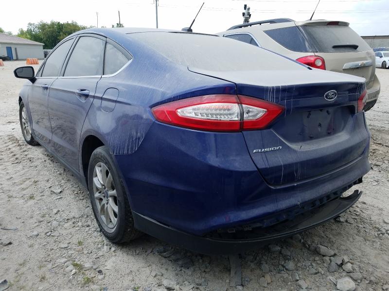 2016 FORD FUSION S 3FA6P0G73GR313116