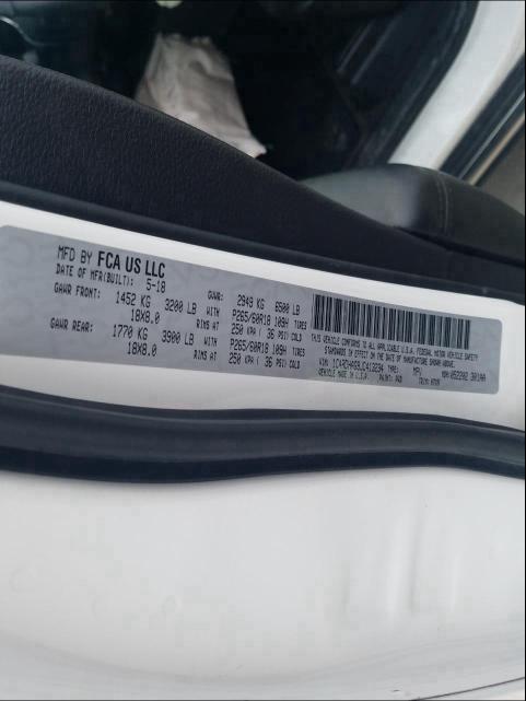 2018 DODGE DURANGO SX 1C4RDHAG9JC413234