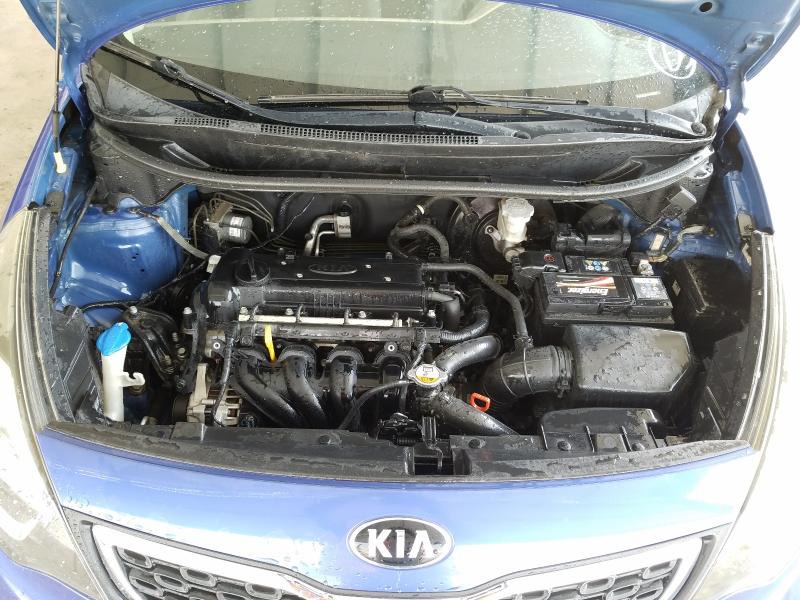 VIN: KNADN4123E6320618 Auction: COPART UAE Lot: 44645071 Location: DUBAI INDUSTRIAL CITY - DUBAI VIN: KNADN4123E6320618 KIA RIO 2014 BLUE Photo 7