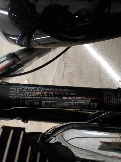 2013 HARLEY-DAVIDSON FLD SWITCH 1HD1GZM10DC324673