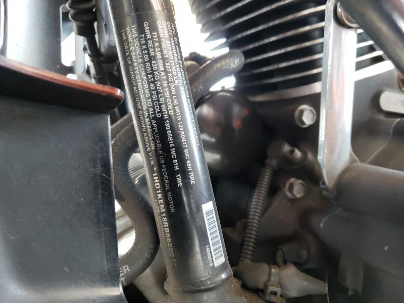 2011 HARLEY-DAVIDSON FLHTK 1HD1KEM18BB662221