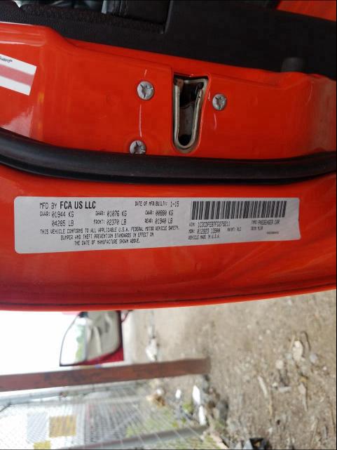 2015 DODGE DART GT 1C3CDFEB7FD279211