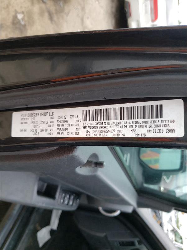 2011 DODGE NITRO HEAT 1D4PU4GK0BW544177