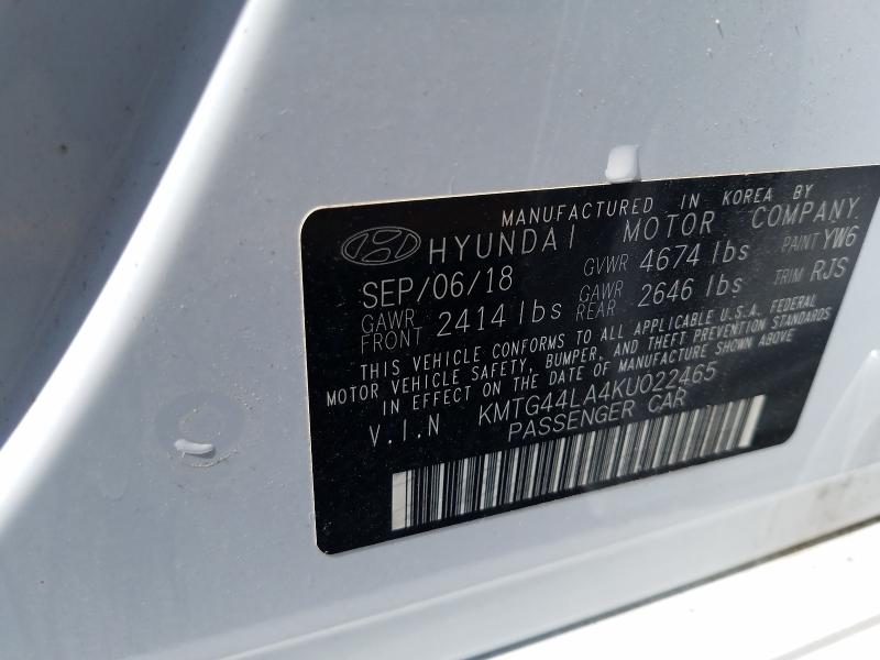 2019 GENESIS G70 PRESTI KMTG44LA4KU022465