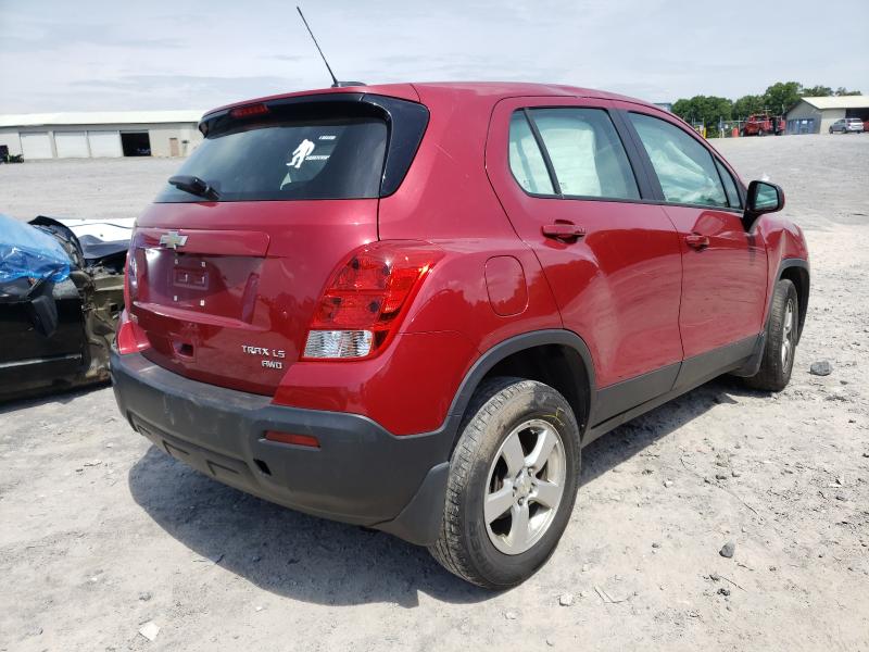 2015 CHEVROLET TRAX 1LS KL7CJPSB9FB113182