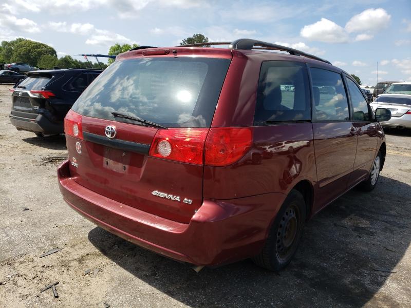 2010 TOYOTA SIENNA CE 5TDKK4CC3AS321495