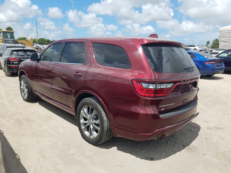 2019 DODGE DURANGO GT 1C4RDJDG8KC780470