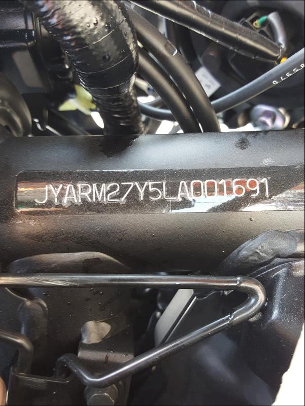 2020 YAMAHA MT07 C JYARM27Y5LA001691