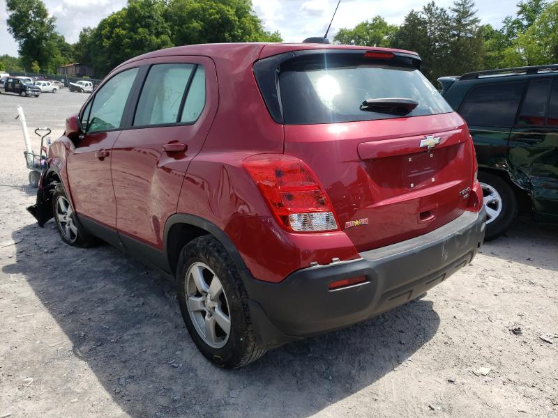 2015 CHEVROLET TRAX 1LS KL7CJPSB9FB113182