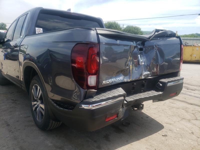 2017 HONDA RIDGELINE 5FPYK2F41HB002167