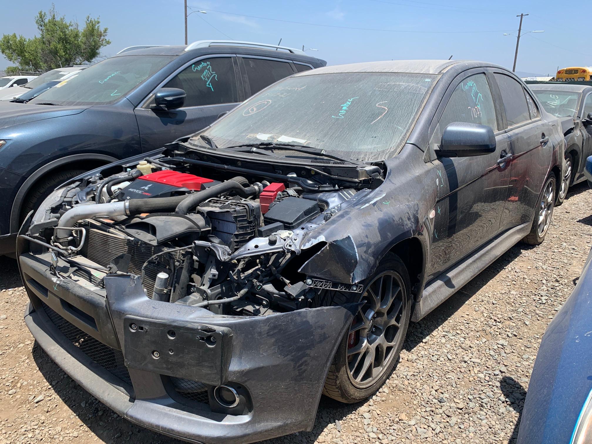 2011 MITSUBISHI LANCER EVO JA32W5FV5BU044433