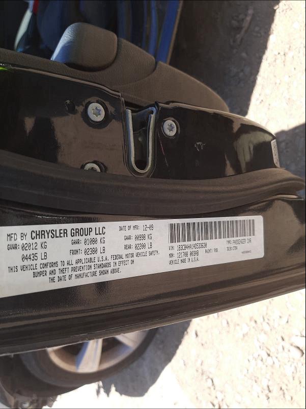 2010 DODGE CALIBER SX 1B3CB4HA1AD533630