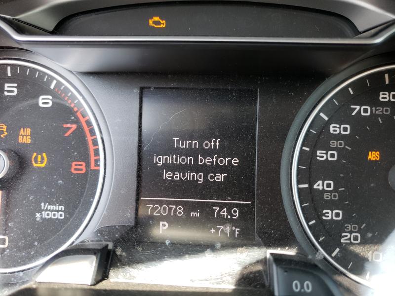 2013 AUDI A4 ALLROAD WA19FAFL0DA195198