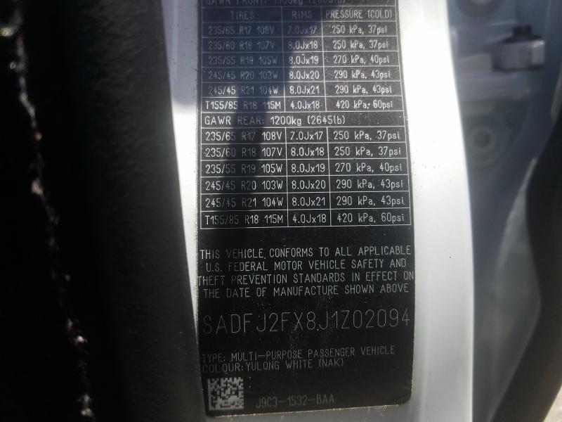 2018 JAGUAR E-PACE S SADFJ2FX8J1Z02094