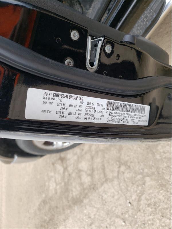 2012 DODGE RAM 1500 L 1C6RD7JT8CS162472