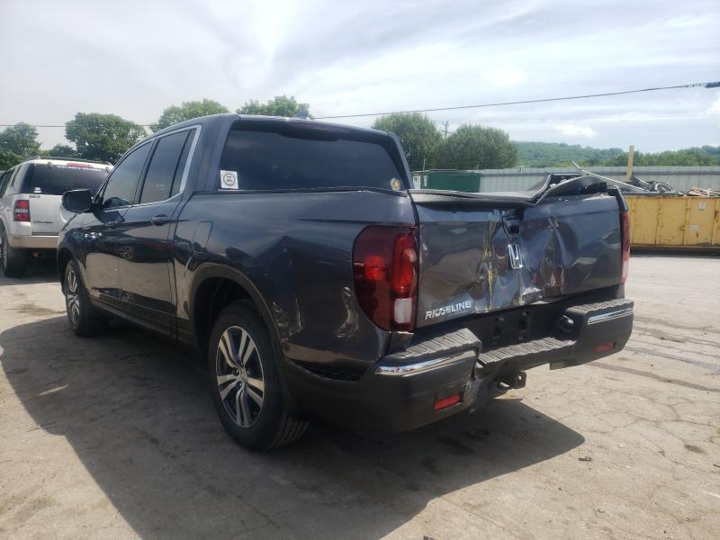 2017 HONDA RIDGELINE 5FPYK2F41HB002167