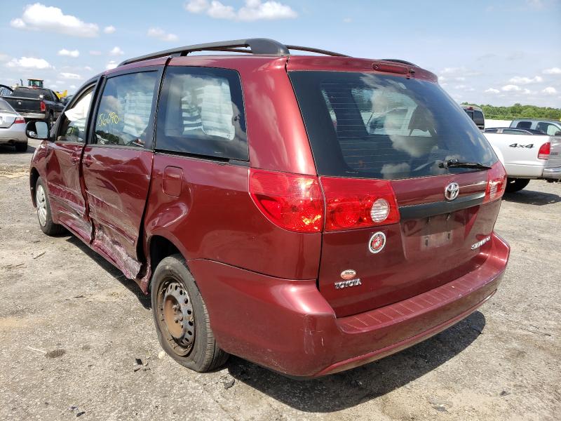 2010 TOYOTA SIENNA CE 5TDKK4CC3AS321495