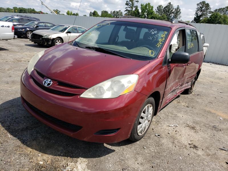 2010 TOYOTA SIENNA CE 5TDKK4CC3AS321495