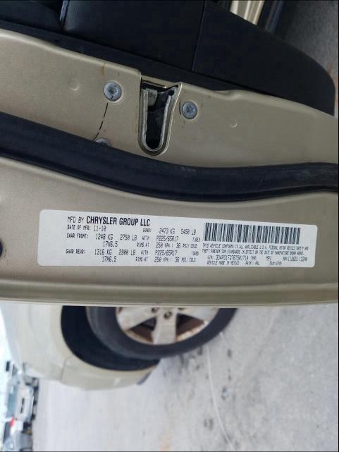2011 DODGE JOURNEY MA 3D4PG1FG7BT501710