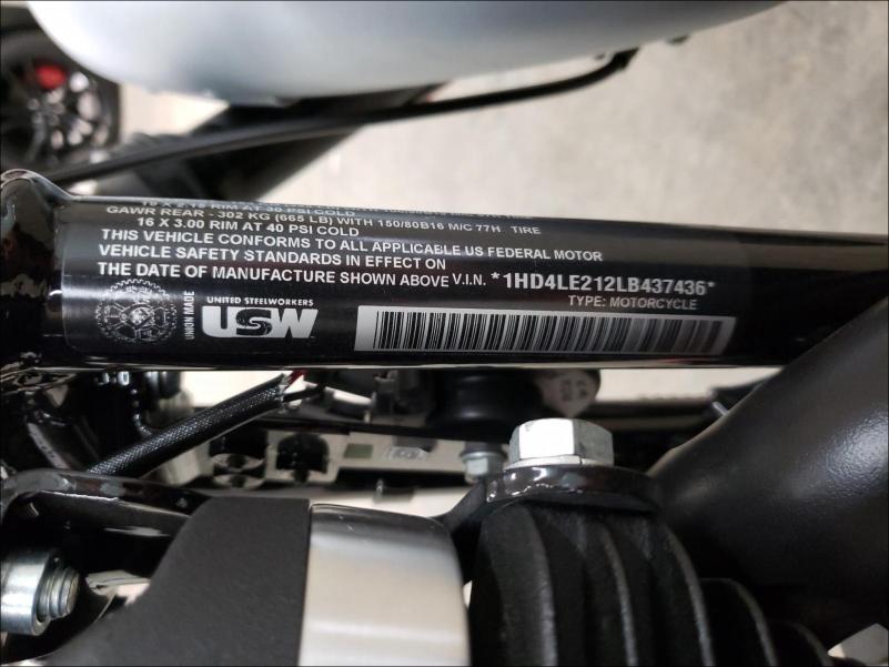 2020 HARLEY-DAVIDSON XL883 N 1HD4LE212LB437436