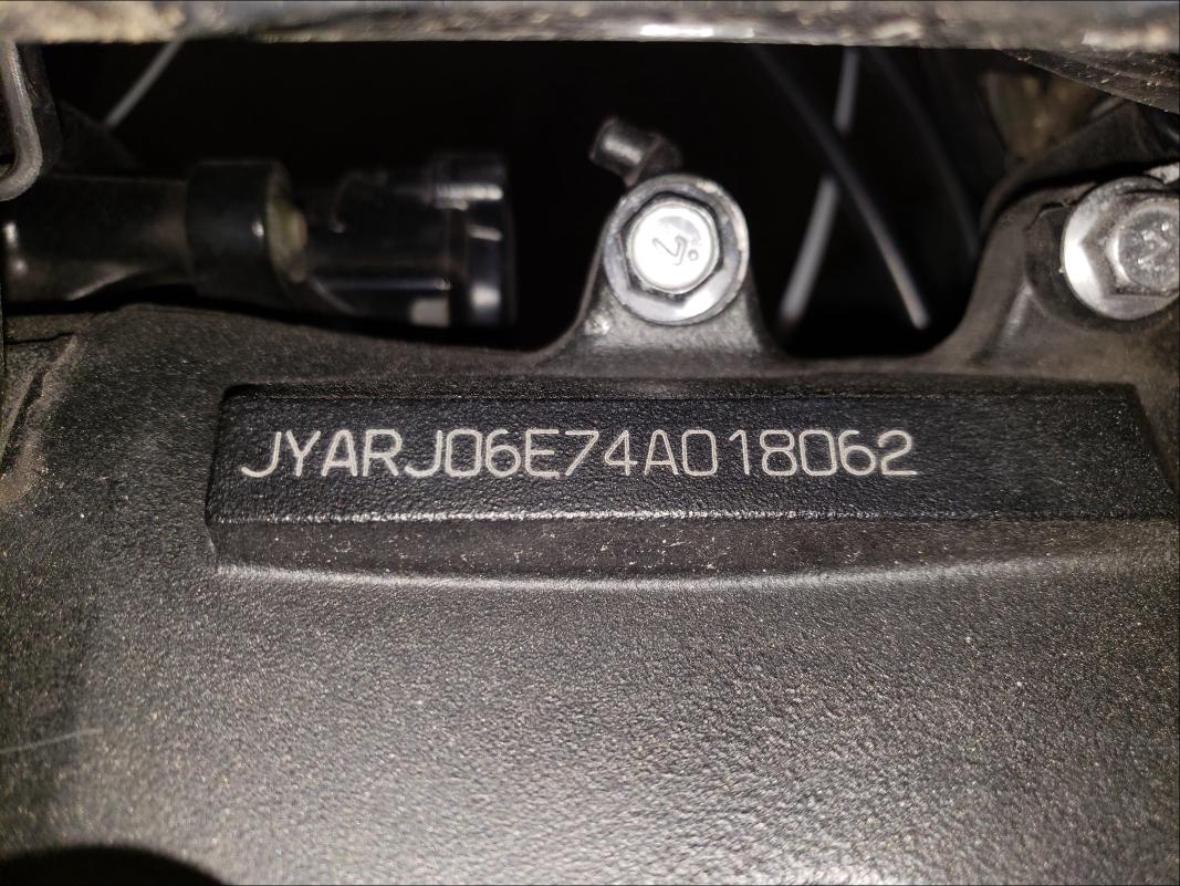 2004 YAMAHA YZFR6 L JYARJ06E74A018062