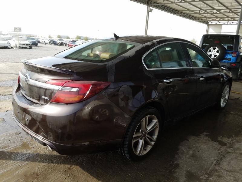 VIN: W0LGT5E56G1018139 Auction: COPART UAE Lot: 46199841 Location: DUBAI INDUSTRIAL CITY - DUBAI W0LGT5E56G1018139 OPEL INSIGNIA 2016 BROWN Photo 4