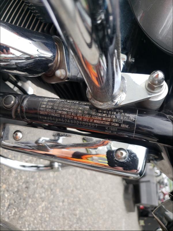 2007 SUZUKI VL1500 - JS1VY52A372100507